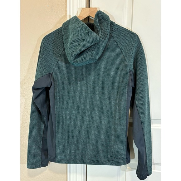 Mens Spyder Quarter Zip Hooded Jacket - Picture 9 of 13